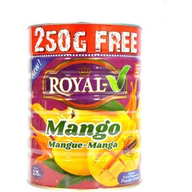 تصویر پودر شربت رویال انبه royal مدل mango وزن 2500گرم 