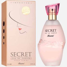 تصویر ادوپرفیوم زنانه مدل Secret حجم 75 میل رصاصی ا Rasasi Secret Eau De perfum For Women 75ml Rasasi Secret Eau De perfum For Women 75ml
