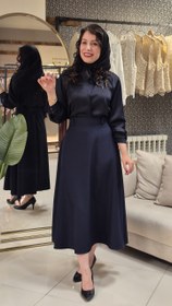 تصویر دامن سرمه 