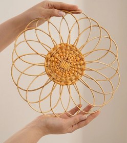 تصویر دیوارکوب حصیری لاکو 