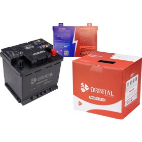 تصویر باتری خودرو اوربیتال وان مدل L1 ظرفیت ۵۰ آمپر اتمی 