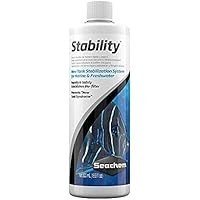 تصویر تثبیت کننده مخزن ماهی Seachem Stability - برای آکواریوم های آب شیرین و دریایی، 16.9 Fl Oz (بسته 1 عددی) Seachem Stability Fish Tank Stabilizer - For Freshwater and Marine Aquariums, 16.9 Fl Oz (Pack of 1)