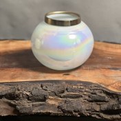 تصویر شیشه بامبو رومیزی طرح توپ 