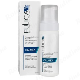 تصویر شامپو فوم پس از کاشت مو Calmex فولیکا 