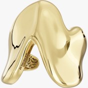 تصویر دستبند فراکتال پهن طلا کد ۳۰۲۶۰ 