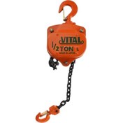 تصویر جرثقیل دستی ویتال نیم تن زنجیر 3 متر قسطی 