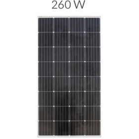 تصویر پنل خورشیدی 260 وات مونو کریستال برند EPEVER Solar Panel 260W Mono EPEVER