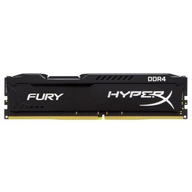 تصویر رم کامپیوتر کینگستون مدل HyperX Fury DDR4 2666MHz CL16 ظرفیت 8 گیگابایت Kingston HyperX Fury 8GB DDR4 2666MHz CL16 Single Channel Desktop RAM