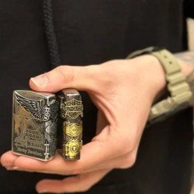 تصویر فندک زیپو طرح هارلی دیویدسون 