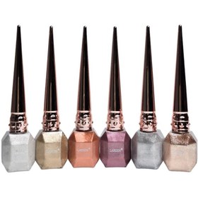 تصویر خط چشم رنگی اکلیلی موی ضد آب 