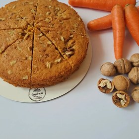 تصویر کیک هویج و گردو 