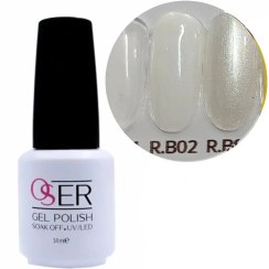 تصویر لاک ژل ناخن اسر (oser) مدل رابر بیس کد R.B02 OSER LAK