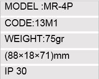 تصویر کنترل فاز سری M مدل MR-4P شیوا امواج MR-4P