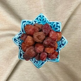 تصویر آلو بخارا آفتابی یاقوت سبز طبیعی بدون پوست (1000 گرمی) 