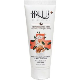 تصویر کرم آبرسان ای پلاس روغن بادام و جو دوسر مناسب انواع پوست 60 میل IPlus moisturizing cream with almond and oat oil, suitable for all skin types, 60 ml