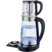 تصویر چای ساز روهمی دیجیتال یونیک مدل UQ2024 ظرفیت ۲.۵ لیتر 