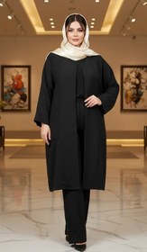 تصویر مانتو مجلسی بلند لیا 