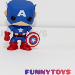 تصویر فیگور فانکوی کاپیتان امریکا با سپر 