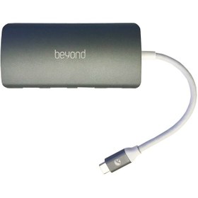 تصویر هاب USB-C هشت پورت بیاند مدل BA-495 