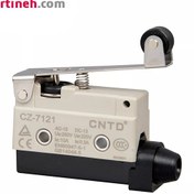 تصویر میکرو سوئیچ قاب دار اهرمی قرقره دار CNTD مدل CZ-7121 CNTD Limit switch CZ-7121