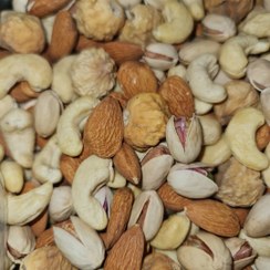 تصویر آجیل چهار مغز خام درجه یک - یک کیلویی 