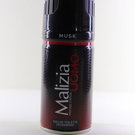 تصویر اسپری خوش بو کننده بدن مردانه مدل قرمز150 میلی لیتر مالیزیا ا Malizia Musk Deodorant Spray For Men 