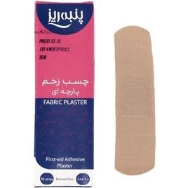 تصویر چسب زخم پارچه ای پنبه ریز مدل پلستر first aid adhesive plaster