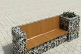 تصویر انواع مبلمان شهری در شهر 