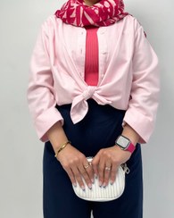 تصویر شومیز پگاه - آبی مه آلود / M 