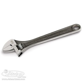 تصویر آچار فرانسه نووا مدل NTA3008 سایز 10 اینچ Nova NTA3008 Adjustable Wrench 10 Inch