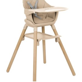 تصویر صندلی غذای کودکان کیکابو طرح Woody in-1 High Chair & Children's Chair 'Style Up Wood' Including Seat Padding code : 3182