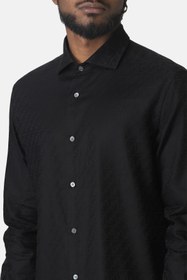 تصویر پیراهن آستین بلند تک رنگ مردانه Emporio Armani | 3R1C86 1K0DZ F082 