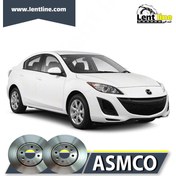 تصویر دیسک ترمز جلو مزدا 3 برند ASMCO 