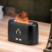 تصویر بخور سرد و خوشبو کننده Flame diffuser مدل شعله آتشین 