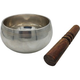 تصویر کاسه تبتی طلایی 10cm 