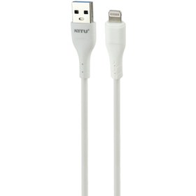 تصویر کابل آیفونی فست شارژ Nitu NC130 2.4A 1.2m Nitu NC130 2.4A 1.2m Lightning Cable