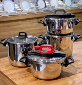 تصویر زودپز دوقلو استیل مدل ونتو فالز falez 