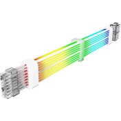 تصویر کابل اسلیو گیم مکس مدل GameMax 2x8PIN سفید 