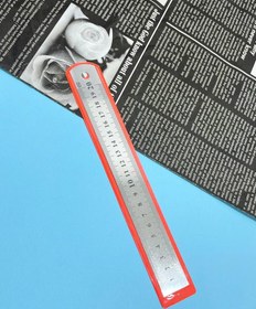 تصویر خط کش فلزی 