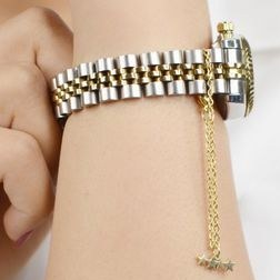 تصویر آویز ساعت استیل کد 6520 