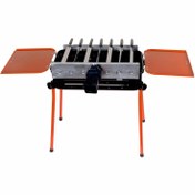 تصویر کباب پز دوگانه سوز مه پویا مدل BRB-M84 