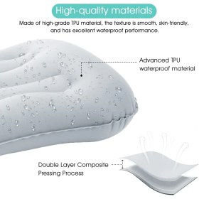 تصویر بالش بادی ارگونومیک کوهنوردی 