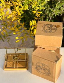 تصویر وارمر پایه چوبی 