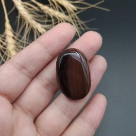 تصویر نگین عقیق سلیمانی خراسانی اصل معدنی کد 8182 