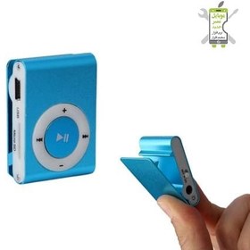 تصویر MP3 پلیر فلزی مموری خور گیره دار Metal MP3 player with clip-on memory