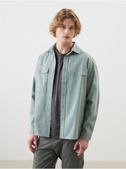 تصویر کت و شلوار مردانه گاباردین با طرح راحت کالیپ و طول آستین بلند Fas - LC Waikiki -- 962315145- اورجینال 