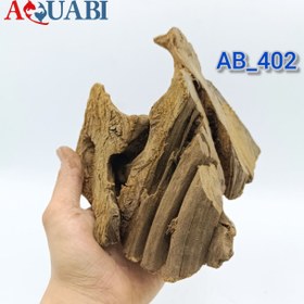 تصویر تنه چوب آبنوس آکواریوم AB-402 دریفت وود 