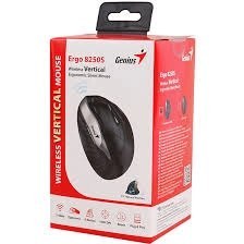 تصویر موس بی سیم ارگونومیک بی صدا جنیوس ergo 8250s ergonomic silent 8250s wireless vertical Genius