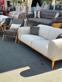 تصویر مبل راحتی مینیمال بارسلون ساده Ali Sofa