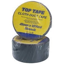 تصویر چسب برزنتی پهن تاپ تیپ طوسی 